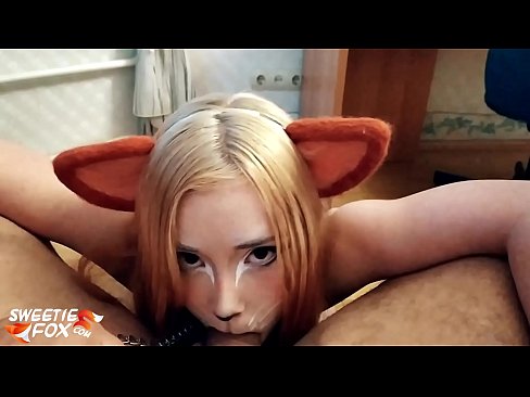 ❤️ Kitsune menelan kontol dan cum di mulutnya ️❌ Porn buatan sendiri pada kami